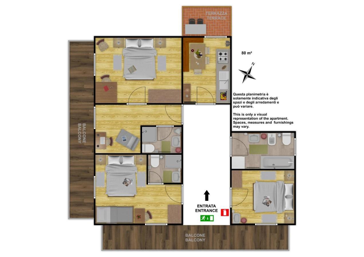 Ciasa Preroman App. Vista Castello Apartamento San Martino in Badia Exterior foto